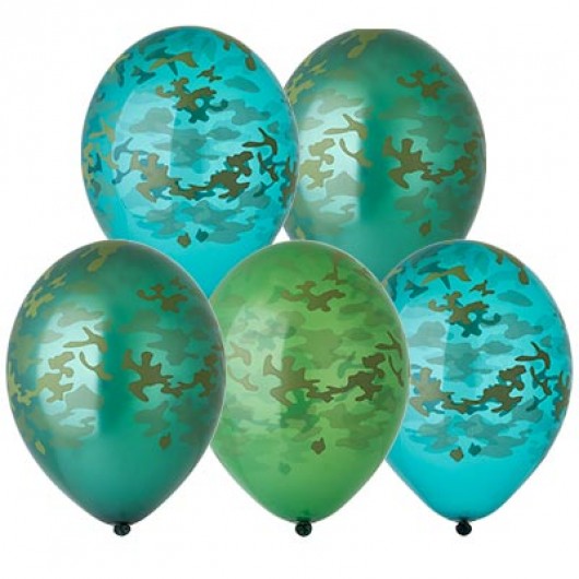 Купить Воздушный шар камуфляж - магазин воздушных шариков