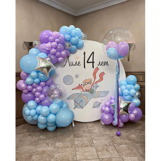Купить Фотозона с шарами на день рождения №1 - магазин воздушных шариков