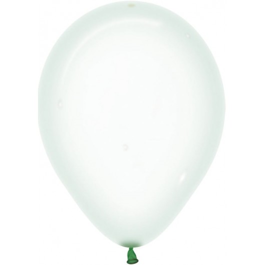 Купить Шар макарунс хрустально зеленый кристалл - магазин воздушных шариков