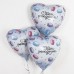 Купить Шар Сердце, С Днем Рождения макарунс - магазин воздушных шариков