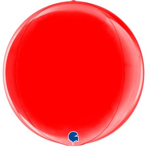 Шар Сфера 3D, Красный