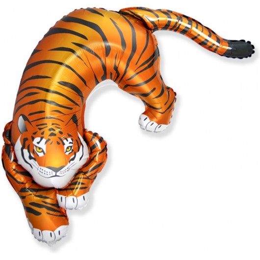 Купить Шар фольга Фигура, тигр - магазин воздушных шариков