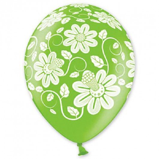Купить Воздушный шар металлик цветы - магазин воздушных шариков