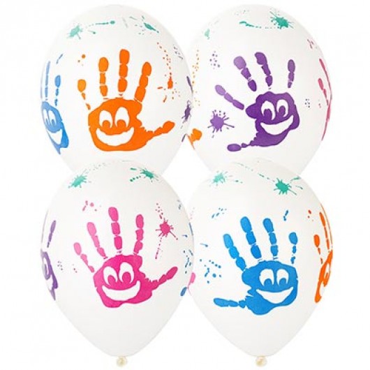 Купить Воздушный шар улыбки ладошки - магазин воздушных шариков