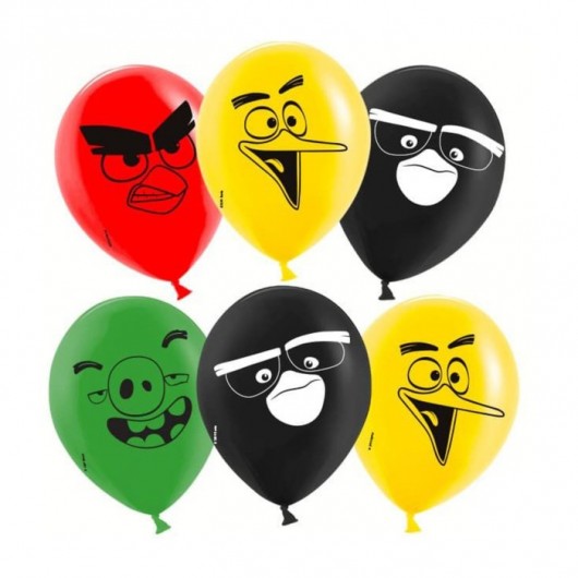 Купить Воздушный шар Angry Birds - магазин воздушных шариков