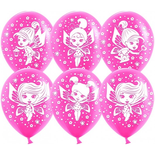 Купить Воздушный Шар Феи, Розовые - магазин воздушных шариков