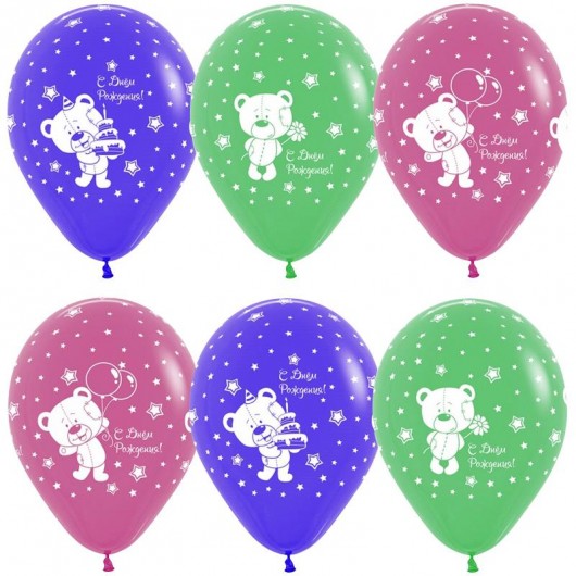 Купить Детский воздушный шар Мишки - магазин воздушных шариков