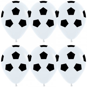 Воздушный шар Футбольный мяч, Белый