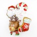 Купить Шар Новогоднее печенье, Носок для подарков 69 см - магазин воздушных шариков