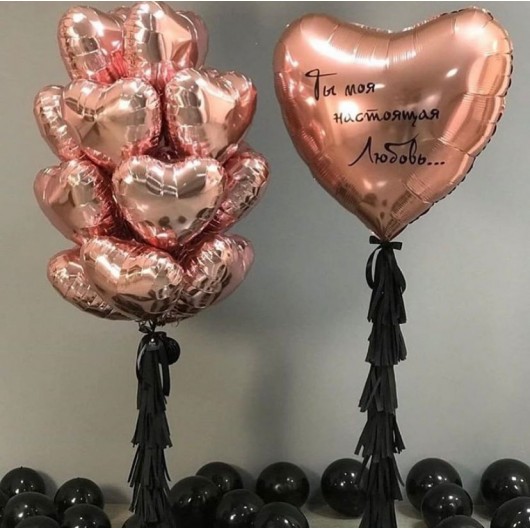 Купить Сет из шаров на день влюбленных - магазин воздушных шариков