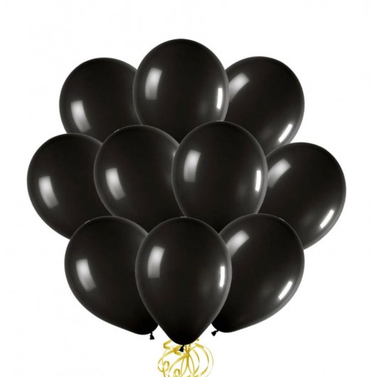 Купить Облако шаров, черный пастель - магазин воздушных шариков