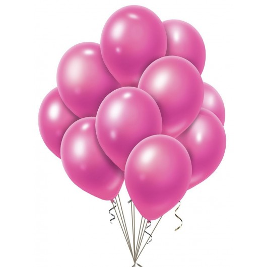 Купить Облако шаров (фуксия) - магазин воздушных шариков