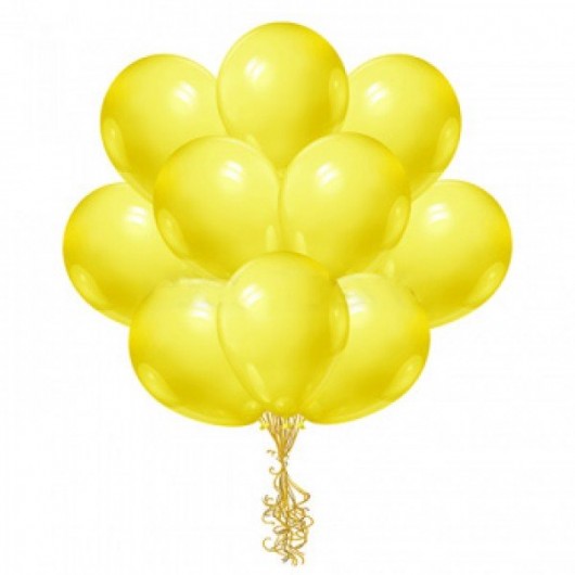 Купить Облако желтых шаров - магазин воздушных шариков