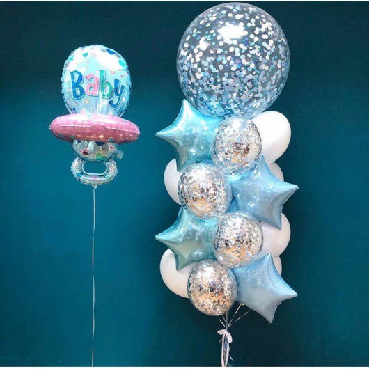 Купить Набор из воздушных шаров бэби - магазин воздушных шариков