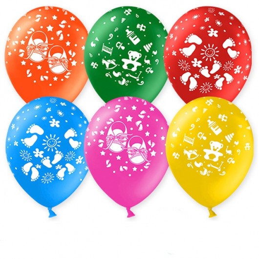 Купить Шар Новорожденный, Ассорти - магазин воздушных шариков
